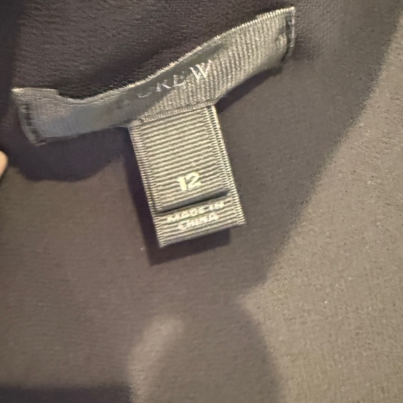 J CREW DROP WAIST SCOOP NECK LONG SLEEVED LINED DRESS 12 - Picture 5 of 7